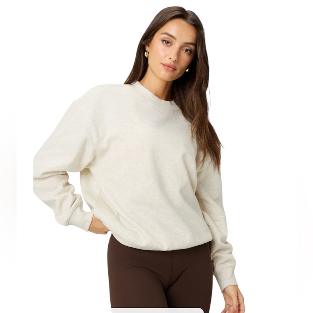 FABLETICS Cozy Sweatshirt size XL Cream